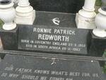 REDWORTH Ronnie Patrick 1959-1983