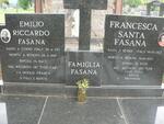 FASANA Emilio Riccardo 1911-1987 & Francesca Santa 1922-2013