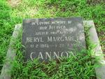 CANNON Beryl Margaret 1945-1992