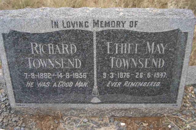 TOWNSEND Richard 1882-1956 & Ethel May 1876-1947
