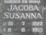 NEETHLING Jacoba Susanna 1922-1980