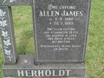 HERHOLDT Allen James 1980-1983