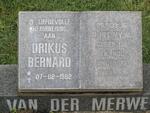 MERWE Drikus Berhard, van der 1992-1992