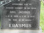 ERASMUS Abel Jacobus 1930-1978