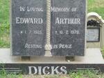 DICKS Edward Arthur 1925-1978