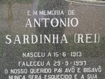 DUARTE Antonio Sardinha 1913-1997 & Maria Sardinha 1914-1994
