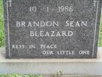 BLEAZARD Brandon Sean -1986
