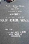 WALT Magdel, van der 1951-1998