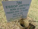 JAFFER Essop 1940 - 2005