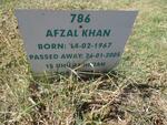 KHAN Afzal 1967 - 2005