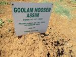 ASSIM Goolam Hoosen 1941-2012