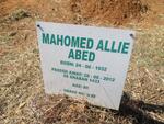 ABED Mahomed Allie 1932-2012