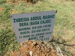 BERA Zubeida Abdul Rashid 1938-2013