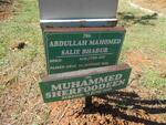 BHADUR Abdullah Mahomed Salie 1937-2010 :: SHERFOODEEN  Muhammed -2010