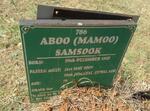 SAMSOOK Aboo 1930-2009