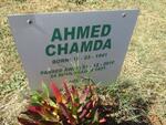 CHAMDA Ahmed 1941-2010