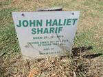 SHARIF John Haliet 1976-2011