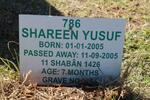 YUSUF Shareen 2005-2005