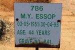ESSOP M.Y. 1951-1995