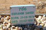 SAYED Ebrahim 1974-1997