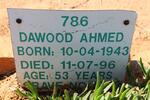 AHMED Dawood 1943-1996