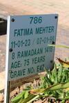 MEHTER Fatima 1923-1997