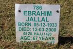 JALLAL Abrahim 1933-2000
