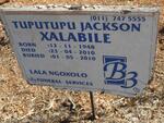 XALABILE Tuputupu Jackson 1948-2010