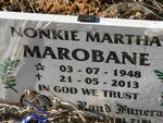 MAROBANE Nonkie Martha 1948-2013