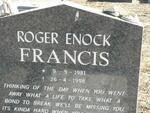 FRANCIS Roger Enock 1981-1998