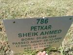 AHMED Petkar-Sheik 1944-2006