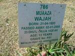 WAJAH Muaaza 1995-2008