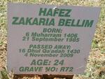 BELLIM Hafez Zakaria 1985-2009