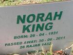 KING Norah 1931-2011