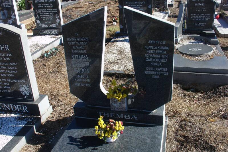 THEMBA Ntimba Mdogotchi Aaron 1943-2007