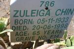 CHIN Zuleiga 1933-1998
