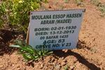 ABRAM Moulana Essop Hassen nee WADEE 1930-2013