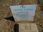 NUNGO Cassim Cheidi 1977-2004