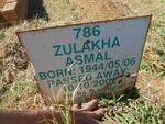 ASMAL Zulakha 1944-2002