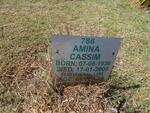 CASSIM Amina 1936-2000