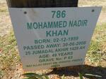 KHAN Mohammed NADIR 1959-2008