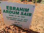 SAIB Ebrahim Ardum 1957-2012