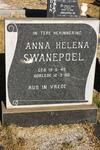 SWANEPOEL Anna Helena 1943-1982