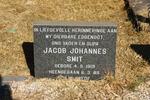 SMIT Jacob Johannes 1919-1989