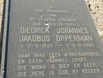 OPPERMAN Diedrick Johannes Jakobus 1933-1983