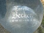 BECKER Lorette 1967-1983