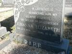 RABE Johanna Elizabeth 1929-1991