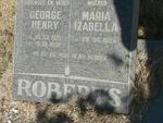 ROBERTS George Henry 1921-1992 & Maria Isabella 1926-