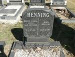 HENNING Buks 1959-2001 & Heilie Maria Loots HENNING 1947-1988