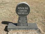 MEMELA Mxolisi Ciders 1999-1999